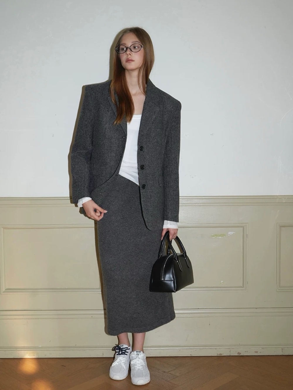 Charcoal Gray Blazer